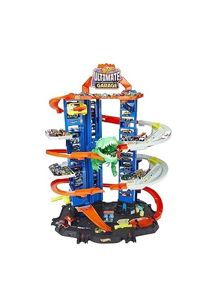 Wheels Hw Robotik T-Rex Ultimate Garaj™ Hot Wheels Robotik T-Rex Ultimate Garaj, 100'DEN Fazla Aracı Kolayca Saklayabilir GJL14 GJL14 fırsatları