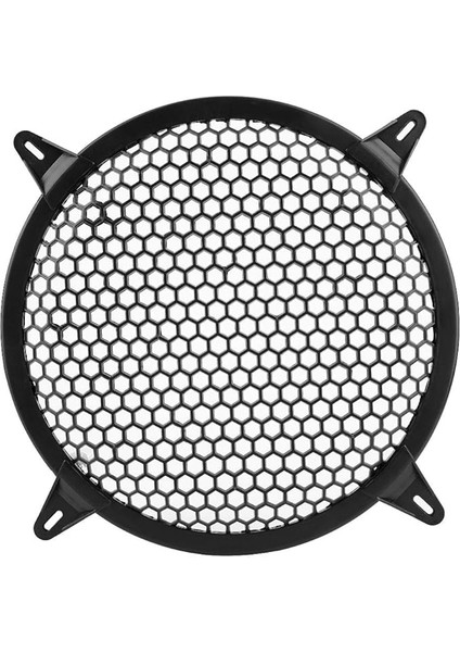 Araba Audio Plastik Hassasiyet Kiti Koruma Subwoofer Hoparlör Mesh Kapak Modifikasyonu Koruma - Maksimum Verimlilik Için Optimize Edildi (10 Inç)