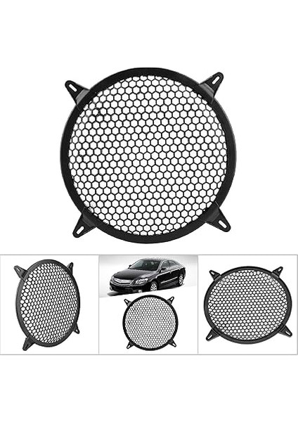 Araba Audio Plastik Hassasiyet Kiti Koruma Subwoofer Hoparlör Mesh Kapak Modifikasyonu Koruma - Maksimum Verimlilik Için Optimize Edildi (10 Inç) fiyatları
