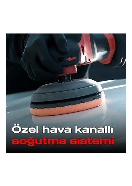 Özel Hava Kanallı Polisaj Pedi TURUNCU-150 Mm-Orta Sert Polisaj Pasta Cila Süngeri, Detailing, Oto Uygulama Süngeri, Aplikatör Süngeri, Zımpara ve Parlatma Polisaj Yastığı indirimleri