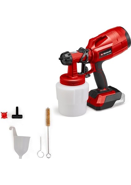 Akülü Sprey Boya Sistemi Tc-Sy 18/60 Li-Solo Power X-Change (Li-Iyon, 18 V, 650 Ml/dk Püskürtme Kapasitesi, 800 ml Boya Haznesi, 2,0 mm ve 2,5 mm Nozul Dahil) - 4260025