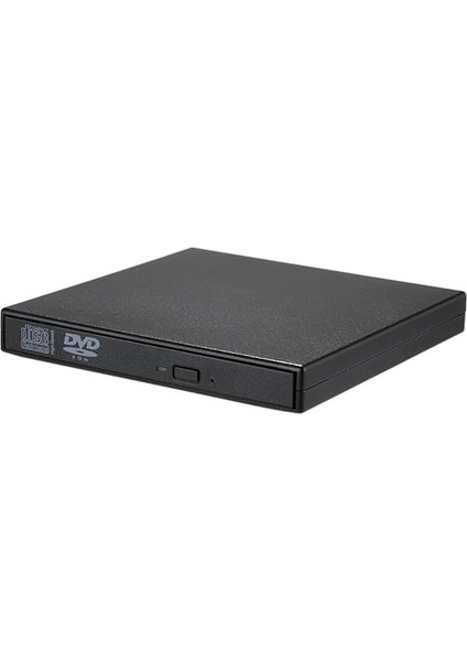 USB 2.0 Taşınabilir Ince Harici Dvd-Rw/cd-Rw Optik Disk Sürücüsü Okuyucu Yazar Oynatıcı, Air/pro Dizüstü Bilgisayar Masaüstü Için Combo Cd-Rw Yazıcı ile