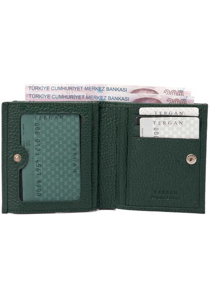 Yeşil Hakiki Deri Kadın Cüzdan - S1CB00005627-I5T fırsatları