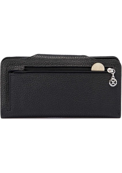 Siyah Hakiki Deri Kadın Cüzdan - S1CB00005767-D3H