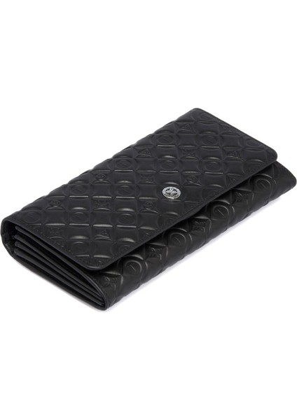 Siyah Hakiki Deri Kadın Cüzdan - S1CB00005783-C59