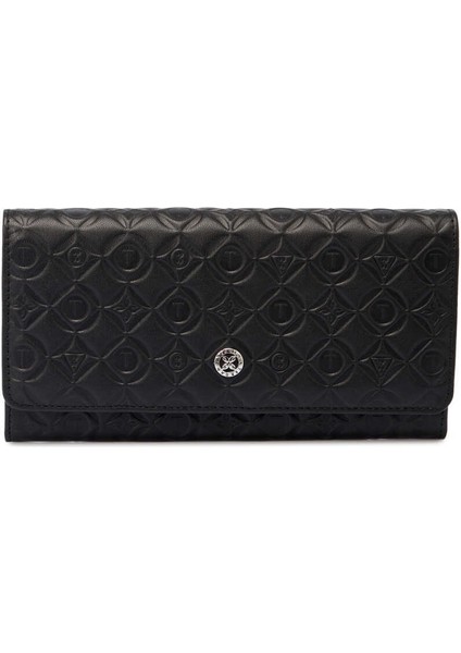 Siyah Hakiki Deri Kadın Cüzdan - S1CB00005783-C59