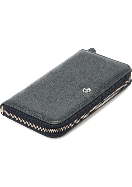 Lacivert Hakiki Deri Kadın Cüzdan - S1CB00005734-A38 indirimleri