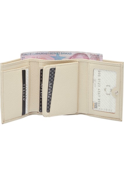 Bej Hakiki Deri Kadın Cüzdan - S1CB00005633-B19 indirimleri