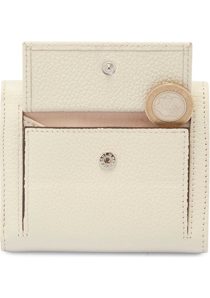 Bej Hakiki Deri Kadın Cüzdan - S1CB00005633-B19