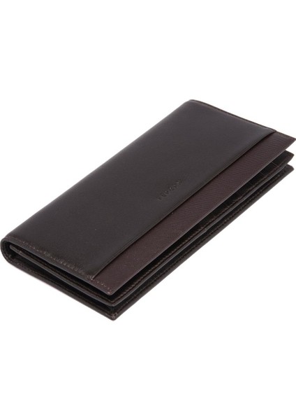 Kahve Hakiki Deri Kadın Cüzdan - S1CB00005759-A2E