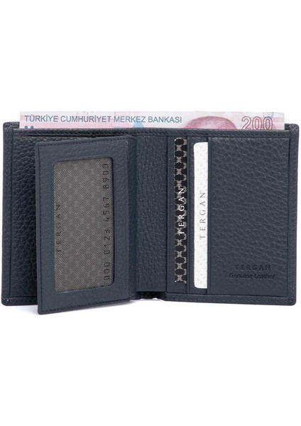 Lacivert Hakiki Deri Erkek Cüzdan - S1CE00001503-A38