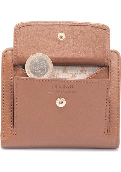 Bej Hakiki Deri Kadın Cüzdan - S1CB00005674-H51