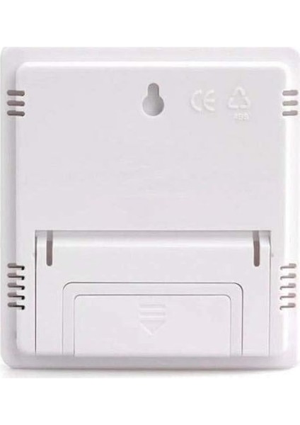 Duvara Asılabilen Saatli Sıcaklık ve Nem Ölçer Termometre Higrometre Çok Fonksiyonlu Kullanım modelleri