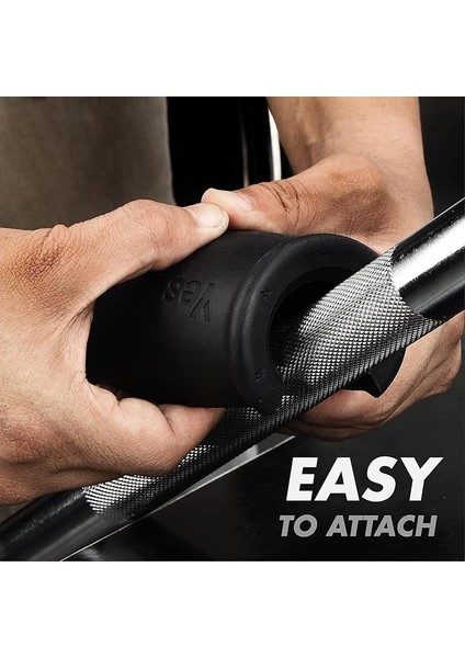 Kalın Dambıl Barı Lastikleri, Sağlam Kauçuk Halter Sapları, Ön Kol Gücünü Artırmak Için Mükemmel, Halter, Kas Geliştirme, Cable Aksesuarları indirimleri