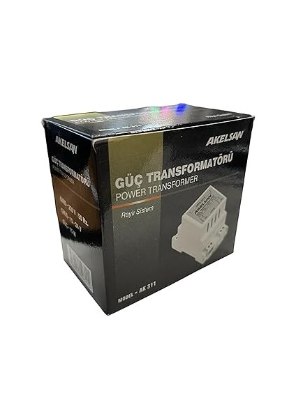 AK-311 Zil Trafosu 220V Giriş 15-24V Çıkış – 15W Ray Tipi Trafo | Kapı Zili ve Otomatikleri Için Güç Kaynağı modelleri