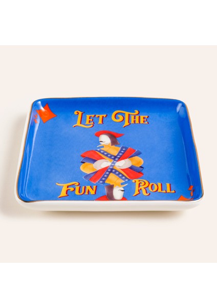 Luohu Porselen Tabak 12X12X2 cm Mavi modelleri