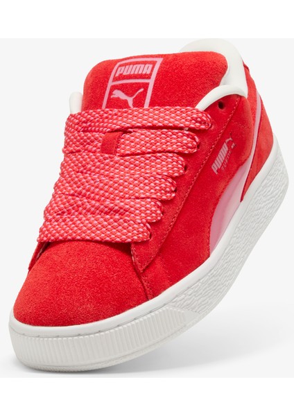 Suede Xl En Piste Kadın Kırmızı Spor Ayakkabı.01 indirimleri