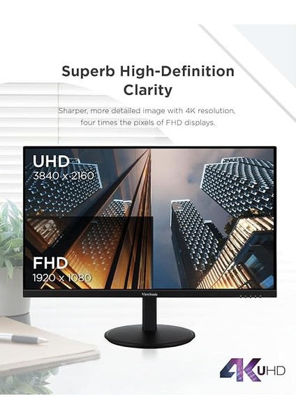 VG2708-4K Workpro Monıtor 27" 4ms 60HZ 3840 x 2160 4K Tılt Swıvel Pıvot Yukseklık Ayarı fırsatları