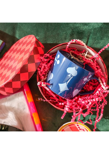 Luohu Porselen Kupa 360 Ml Mavi fiyatları