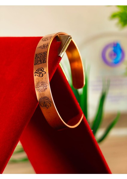 Saf Bakır Bileklik El Yapımı Üzerinde Özel Tasarımlar fırsatları