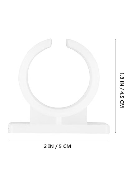 10 Parça Mikrofon Klipsi Açık Mikrofon Dirsek Kelepçe Mikrofon Mikrofonu Klipler Stüdyo Mikrofonu Mikrofon Klipsleme Masa Için Mikrofon Tutucu Mikrofon Braketi Plastik Beyaz fiyatları