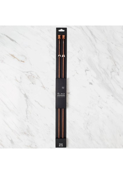 La Mia Rosewood 3 mm 36 cm Ahşap Örgü Şişi