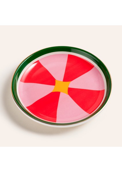 Luohu Porselen Tabak 10x10x1 Cm Renkli fırsatları