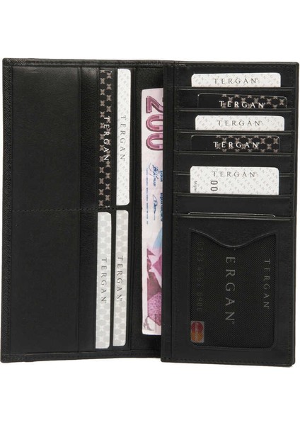 Siyah Hakiki Deri Kadın Cüzdan - S1CB00005759-A2D