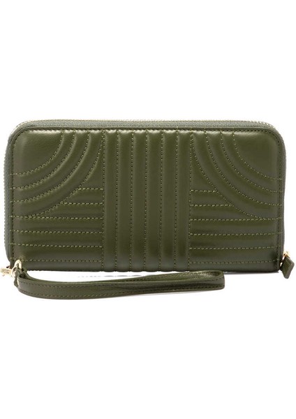 Yeşil Hakiki Deri Kadın Cüzdan - S1CB00005800-R0R
