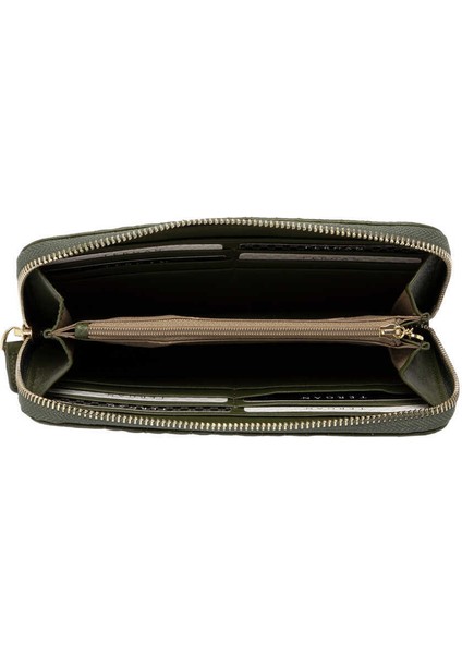 Yeşil Hakiki Deri Kadın Cüzdan - S1CB00005800-R0R