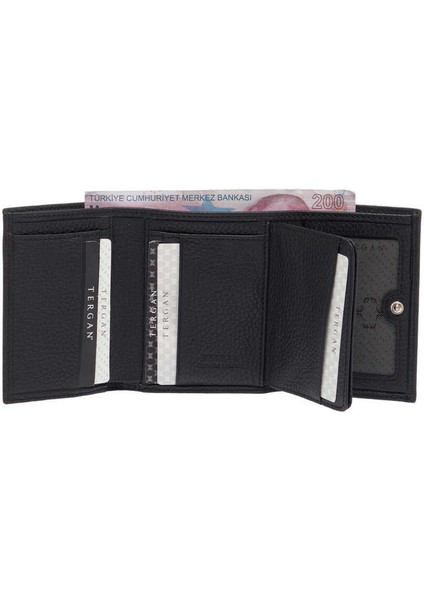 Siyah Hakiki Deri Kadın Cüzdan - S1CB00005633-A41