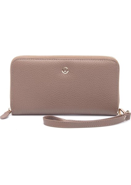 Bej Hakiki Deri Kadın Cüzdan - S1CB00005734-B73 fırsatları