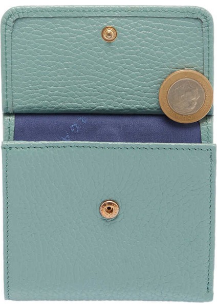 Mavi Hakiki Deri Kadın Cüzdan - S1CB00005627-N29
