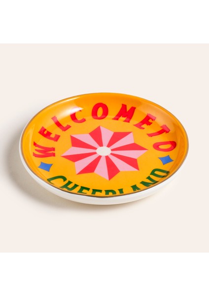 Luohu Porselen Tabak 10x10x1 Cm Sarı fiyatları