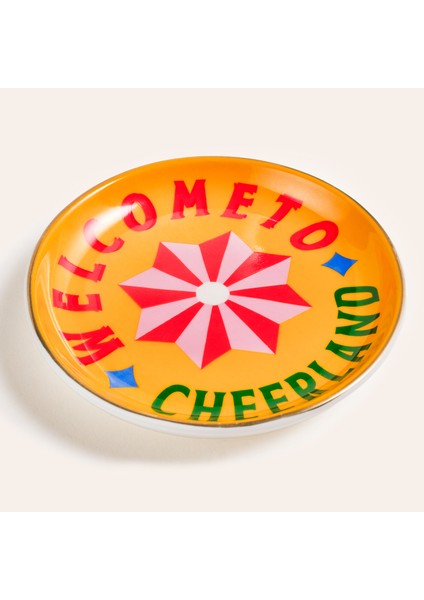 Luohu Porselen Tabak 10x10x1 Cm Sarı modelleri