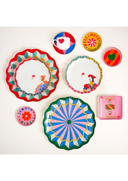 Luohu Porselen Tabak 10x10x1 Cm Sarı fırsatları