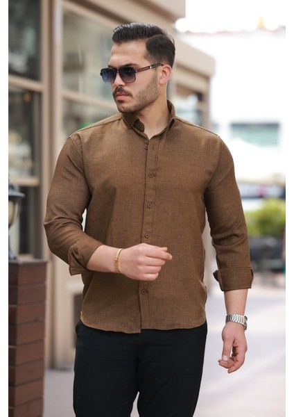 Erkek Uzun Kollu Gömlek