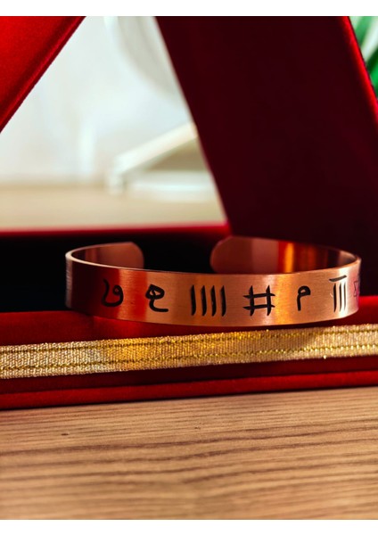 Saf Bakır Bileklik El Yapımı Üzerinde Özel Tasarımlar fırsatları