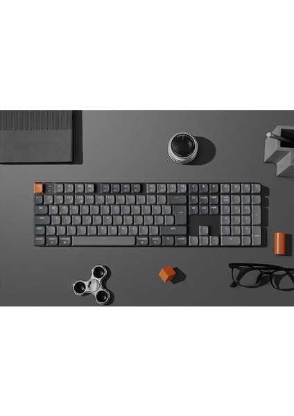 K5 MAX%100 Brown Switch Kablosuz Türkçe Mekanik Karbon Siyah Gaming Klavye (K5M-H3-TR)