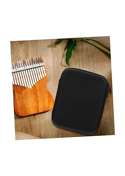 Konser Çantası Depolama Çantası Eva Kalimba Çantası Kalimba Saklama Kabı Pratik Kalimba Çantası Kalimba Saklama Kutusu Müzik Aleti Çantası Parmak Piyano Çantası Siyah indirimleri