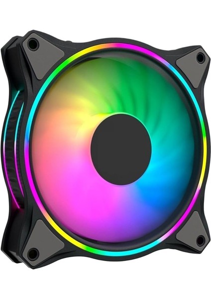 Air Turbine 1X120MM Argb Kasa Fanı 6 Pin (Kontrolcü ve Kumanda Yok)