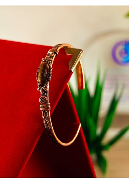 Saf Bakır Bileklik El Yapımı Üzerinde Özel Tasarımlar