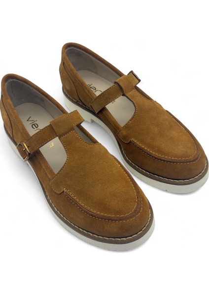 Javelle Taba Süet Hakiki Deri Casual Kadın Loafer fiyatları