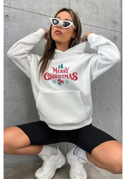 Merry Chrıstmas Sweatshirt - Hodie - Beyaz fiyatları