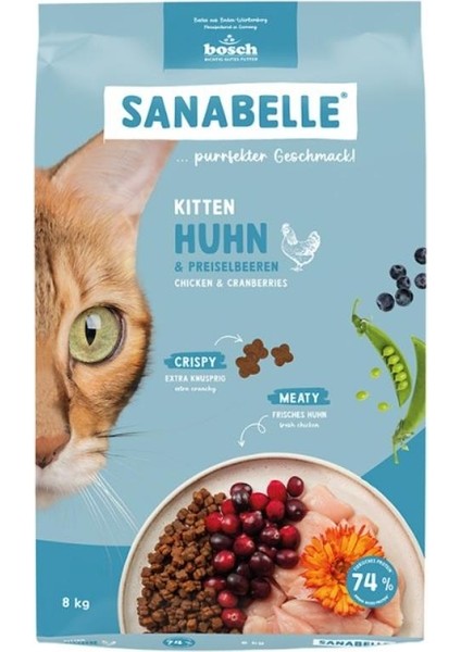 Kitten Tavuklu Yavru Kedi Maması 8 kg