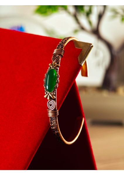 Saf Bakır Bileklik El Yapımı Üzerinde Özel Tasarımlar modelleri