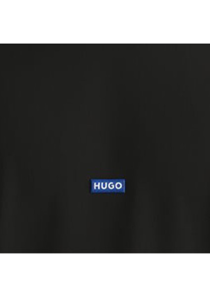 Boss Logo Patch Erkek Siyah T-SHIRT.001 fiyatları