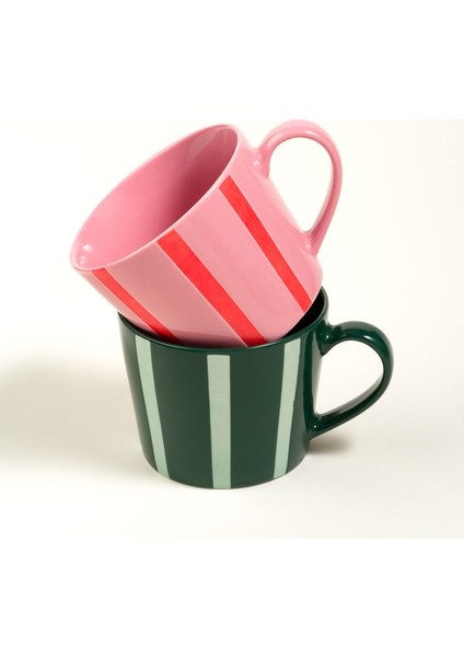 Luohu Porselen Kupa 360 Ml Pembe indirimleri