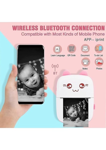 Yazıcı Taşınabilir,mobil Fotoğraf Yazıcısı,taşınabilir Mini Fotoğraf Yazıcısı,kablosuz Fotoğraf Yazıcısı, Termal Yazıcı, Akıllı Telefon Bluetooth Yazıcı fiyatları