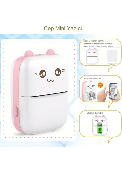 Yazıcı Taşınabilir,mobil Fotoğraf Yazıcısı,taşınabilir Mini Fotoğraf Yazıcısı,kablosuz Fotoğraf Yazıcısı, Termal Yazıcı, Akıllı Telefon Bluetooth Yazıcı fırsatları
